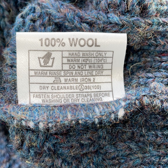Quill’s Woolen Market, made in Ireland, wool sweater. Men L/XL like new cond. - Picture 5 of 7